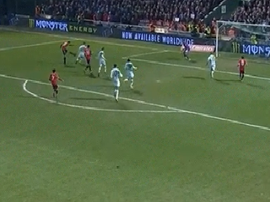 Herrera produced a fine left-footed finish to double United's lead. Twitter