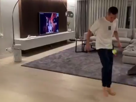 Herrera, 'Everything Ander control'. Twitter/AnderHerrera