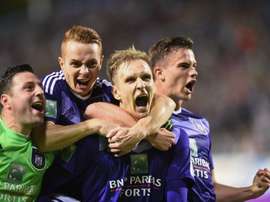 Anderlecht conquista o 34º título belga da sua história. Twitter