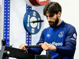 André Gomes est réapparu sur les terrains seulement 112 jours. EvertonFC