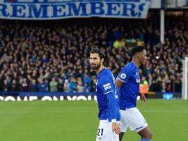 André Gomes est sorti de l'hôpital. Twitter/Everton