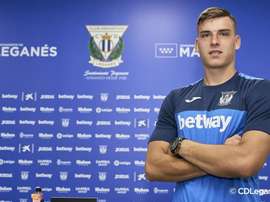 Andriy Lunin will join Leganes on loan for the coming season. Twitter/CD Leganes