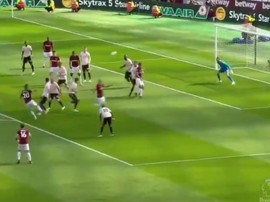 Andriy Yarmolenko scored against Man Utd. Captura