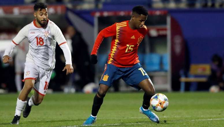 Asi Fue El Partido De Ansu Fati Con Espana Sub 21 Besoccer