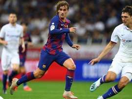 El debut de Griezmann como azulgrana, entre las noticias del día. AFP