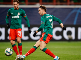 Les matchs à Moscou, avec seulement 5 000 spectateurs. FCLokomotiv