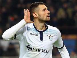 Antonio Candreva, durante un encuentro de esta temporada. Twitter