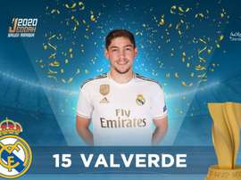 Valverde é eleito MVP apesar da sua entrada em Morata. Twitter/rfef