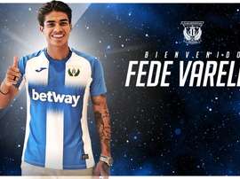 Fede Varela, nuevo jugador del Leganés. CDLeganés