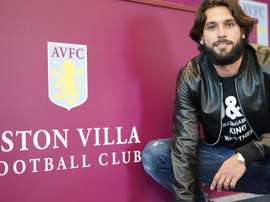 Jota signe à Aston Villa. AstonVilla