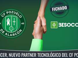 El CF Pozuelo, un nuevo club patrocinado por BeSoccer. BeSoccer