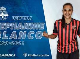 Stephannie Blanco, nuevo refuerzo del Deportivo Abanca. Twitter/RCDeportivo