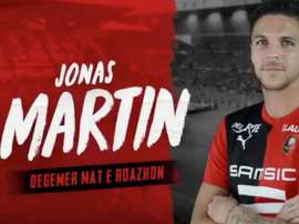 Jonas Martin is now a Rennes player. SRFC