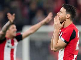 Aduriz raccrochera les crampons cet été. Twitter/AthleticClub