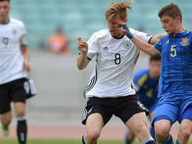 Arne Maier, jeune joueur du Hertha Berlin. DFB