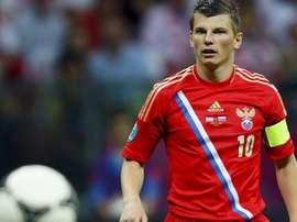 Arshavin, con la selección rusa. Twitter