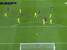 Vitória catalã com foguete brasileiro. Captura/Movistar+LaLiga
