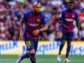 Vidal scored at the weekend. EFE