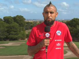 Vidal sonha com as Olimpíadas de 2020. Twitter/LaRoja