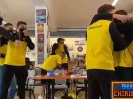 Cardassar drew Atleti. Captura/ElChiringuitoTV