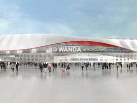 Le Metropolitano pourrait accueillir la finale de C1 de 2019. ClubAtléticodeMadrid