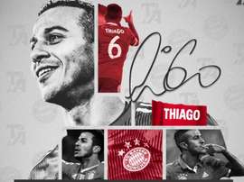 Thiavgo will never forger his time at Bayern Munich. Twitter/Thiago6