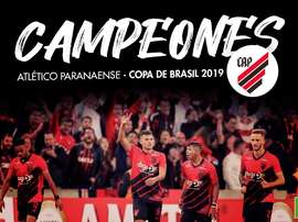 Athletico Paranaense, campeón de la Copa Brasil 2019. BeSoccer