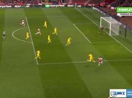 Arsenal et le Zénith ont commencé leur match en trombe. Capture/PIMPLETV.RU