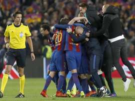 Ayketin was widely criticised for his decision making during the Barça-PSG game. EFE