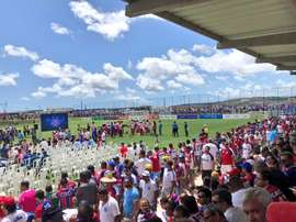 Bahia apresenta o CT Evaristo de Macedo. Twitter ECBahia