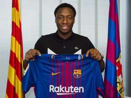 Ballou Tabla cumplirá un sueño en el Barcelona. FCBarcelonaB