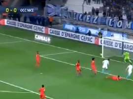 Balotelli a marqué contre Nice. Capture/Canal+