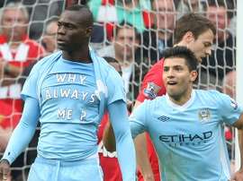 Balotelli, le Bad Boy de Manchester City. AFP