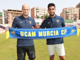 Basha y Jona aseguran que se dejarán la piel por ayudar al UCAM Murcia. EFE