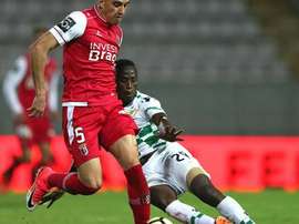 O médio regressou a Braga em janeiro, depois do empréstimo ao Chaves. Twitter