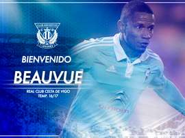 L'attaquant français Claudio Beauvue prêté à Leganés. CDLeganés