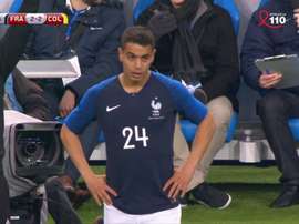 Ben Yedder a fait ses débuts avec la France. Capture
