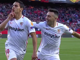 Ben Yedder a marqué à la 26ème minute. Capture/GOL