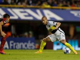 Reparto de puntos en La Bombonera. Twitter/BocaJrsOficial