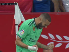 Benzema sauve Madrid. Capture/MovistarLaLiga