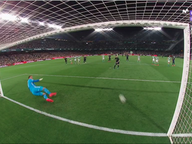 Benzema égalise. Capture/MovistarLaLiga