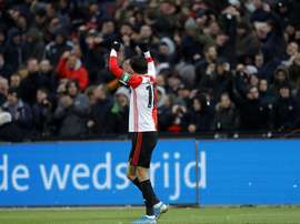 Berghuis a mis un 'hat trick'. Twitter/Feyenoord