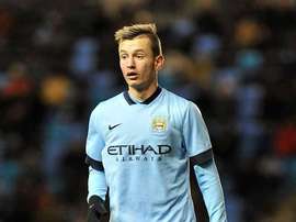 Bersant Celina, jugador de las categorías inferiores del Manchester City. Twitter