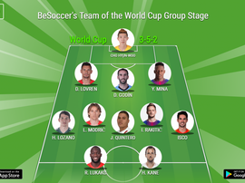 BeSoccer's Team of the World Cup Group Stage. BeSoccer