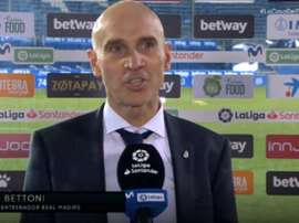 Bettoni habló tras la victoria. Captura/MovistarLaLiga