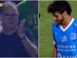 Bielsa no se perdió el regreso-despedida de Aimar. BeSoccer