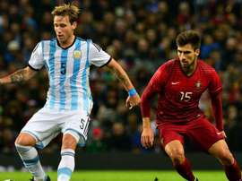 Lucas Biglia no se irá de la Lazio por menos de 20 millones de euros. AFP