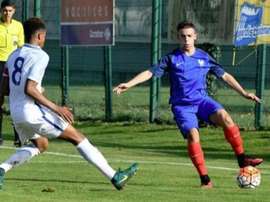 Hassaini is close to joining Barcelona. Twitter/equipedefrance