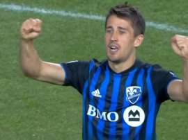 Bojan marque en MLS, un an après son dernier but. Captura/futbolMLS