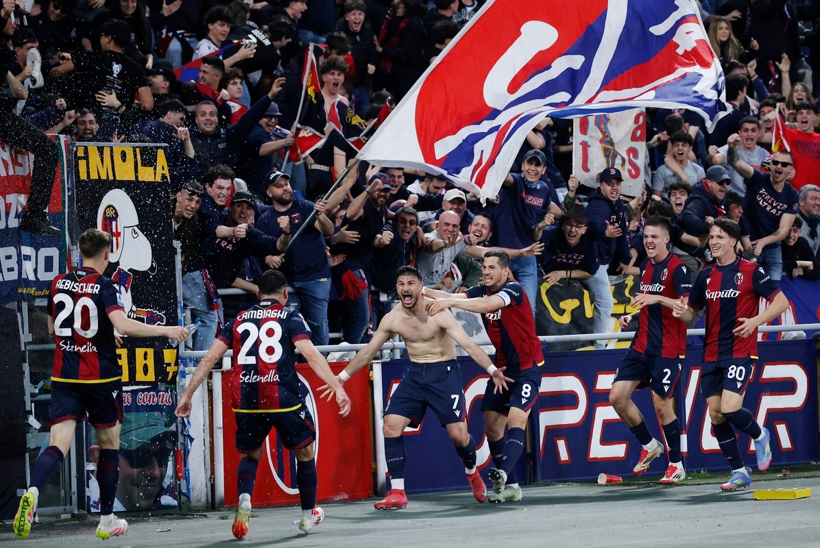 Il Bologna punta un traguardo che manca dal 1974